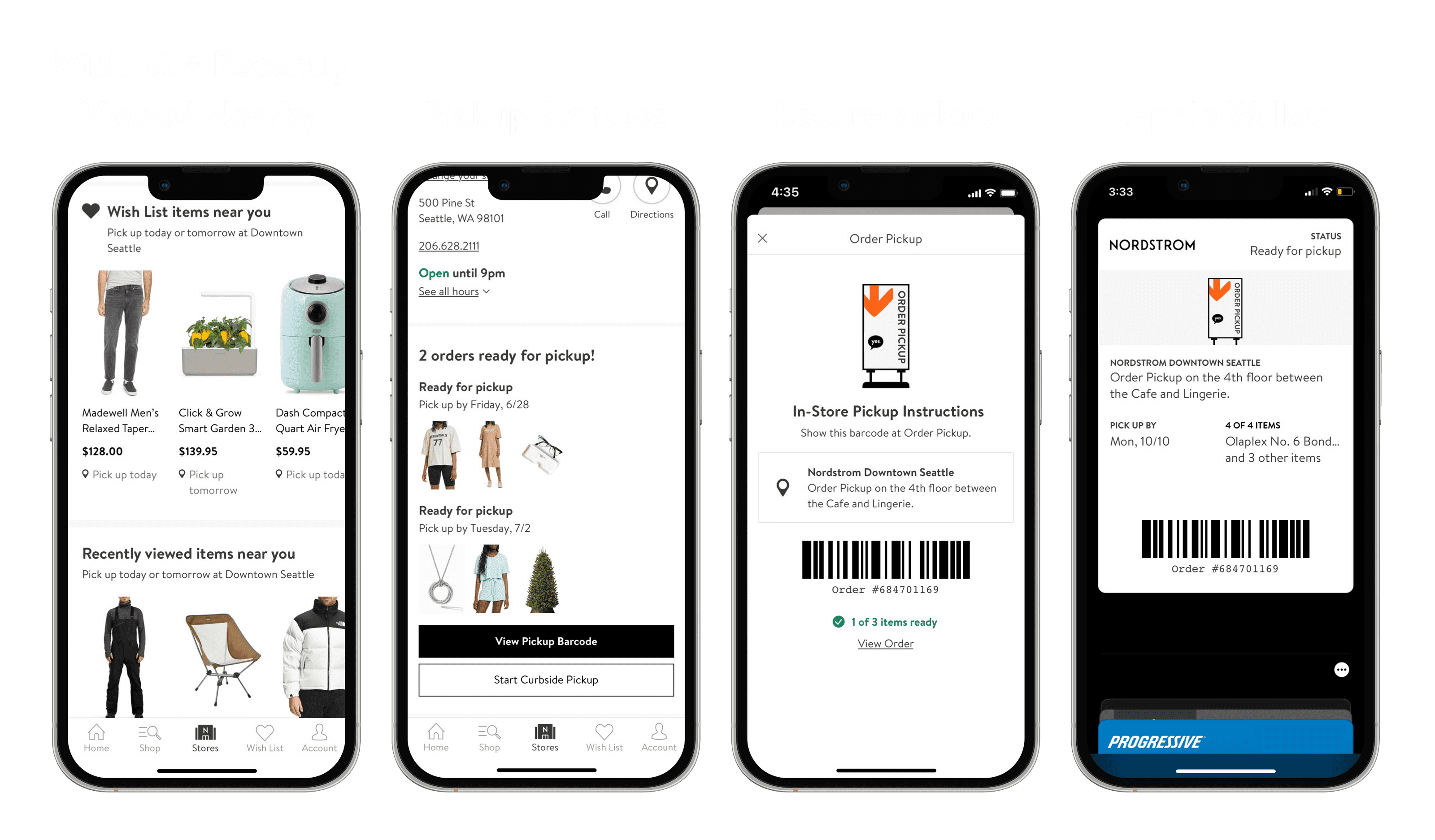 Pickup experience next steps
