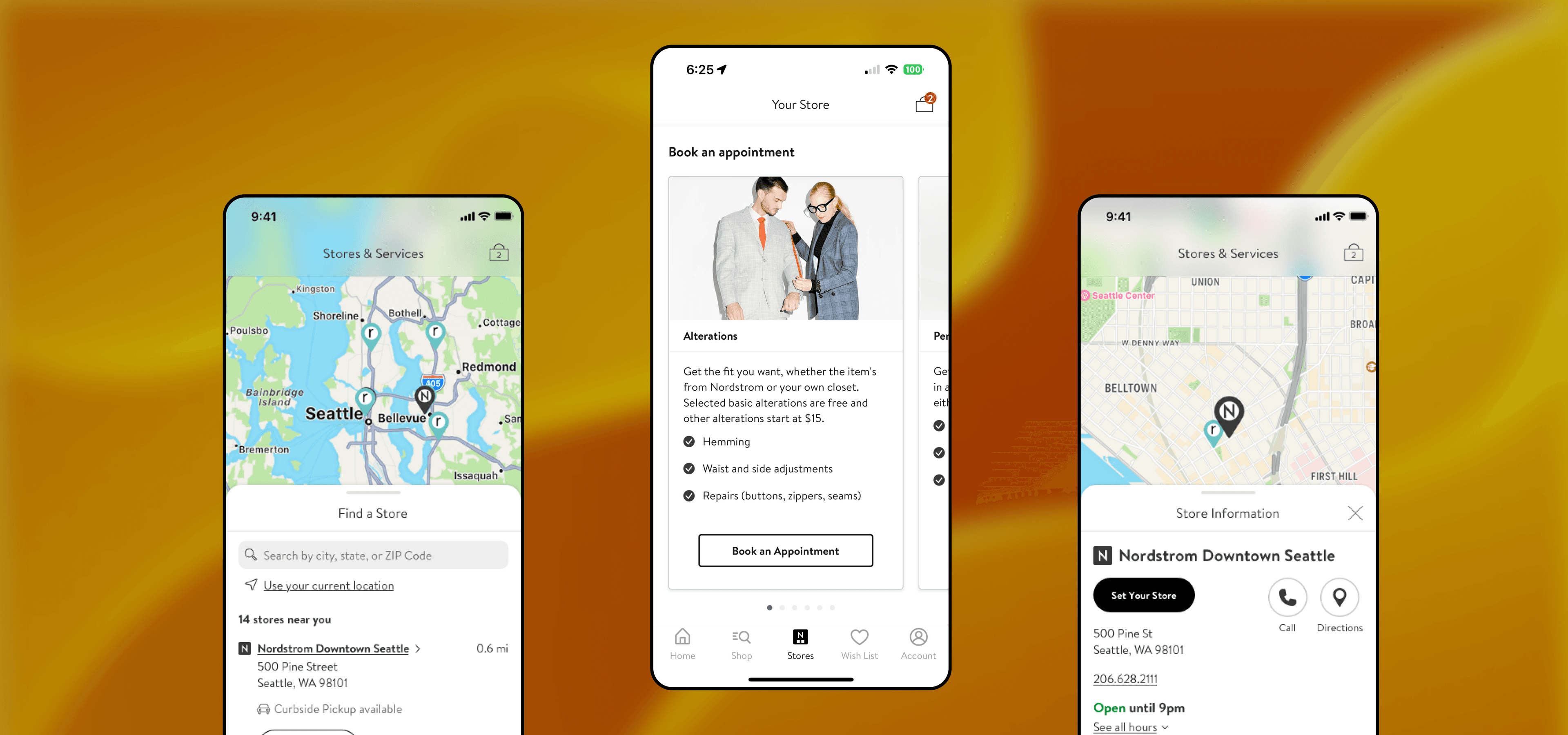 Nordstrom Stores & Services overview