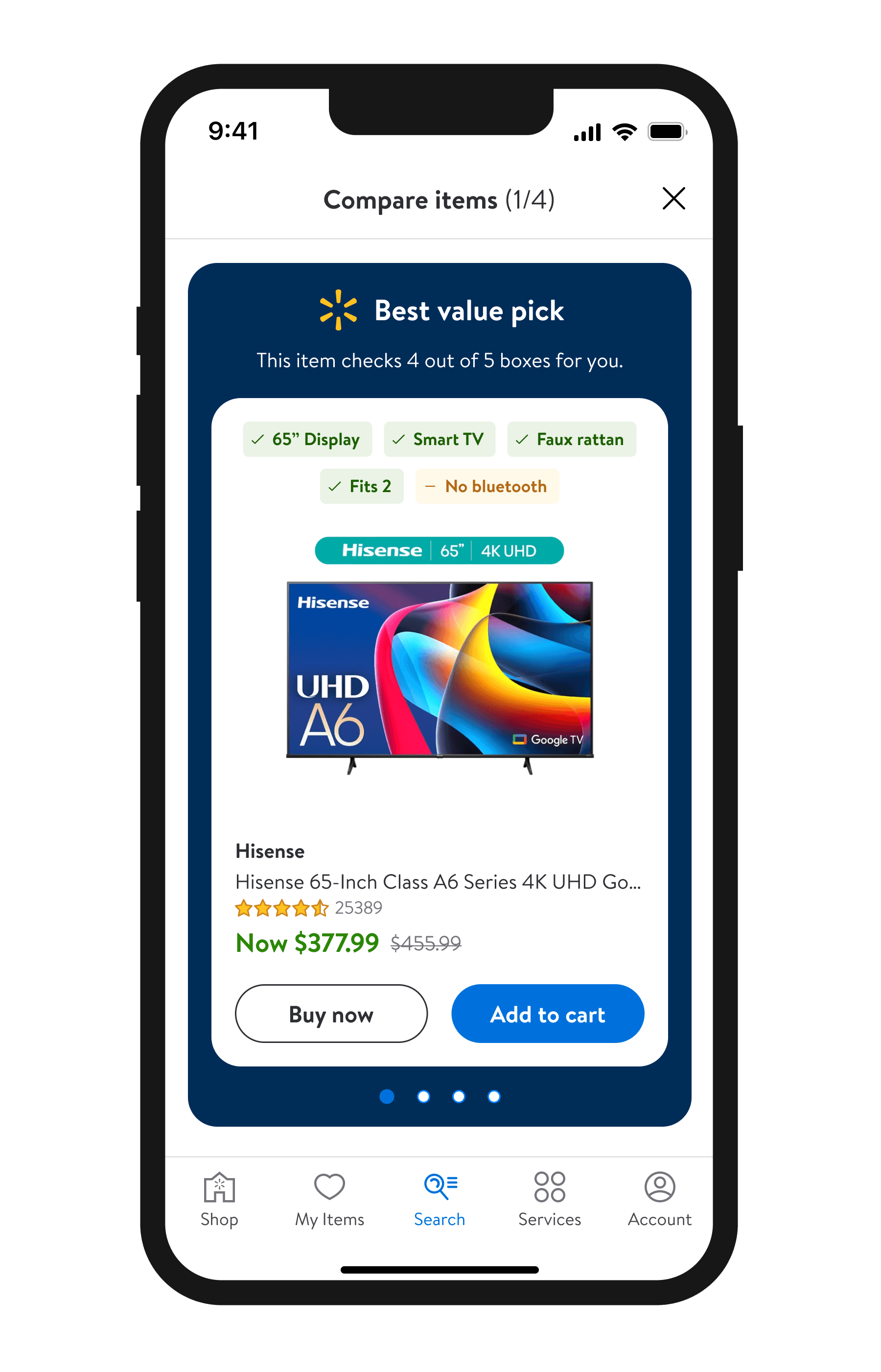 Input driven criteria