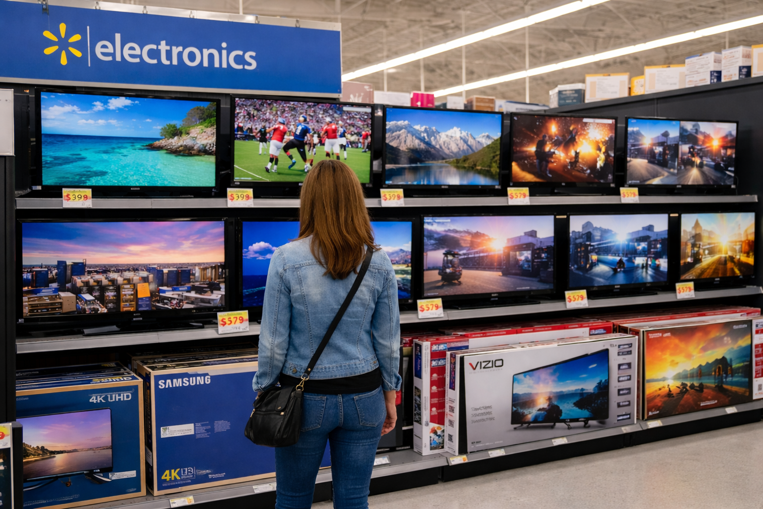 Three TVs side by side representing the comparison challenge